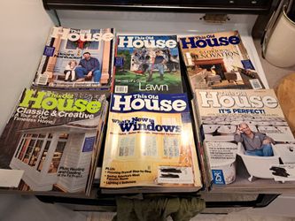 This Old House Magazine Lot - 66 Various Issues Years 96-07