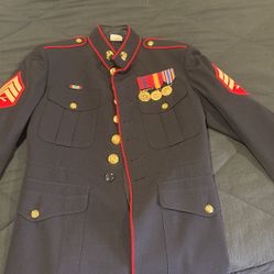 USMC Enlisted Blues Coat