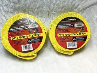 $20 EACH NEW 20’ TOW STRAPS 47TH AVE. AND DOBBINS IN LAVEEN
