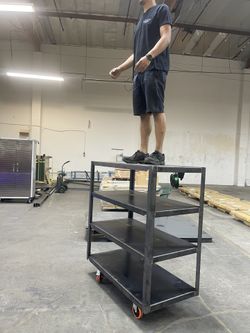 Heavy Duty Metal Carts With Wheels