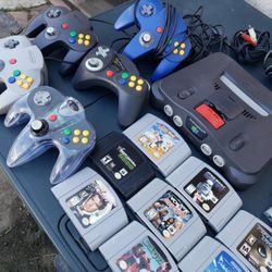 Nintendo N64 N 64 With No Red Graphics Card. Just 1 Control & 0 Games $150!. $30! Per Game. $25 Per control. $50 red Graphics. $30! Rumble packed. All