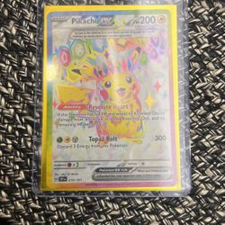 Pikachu Ex