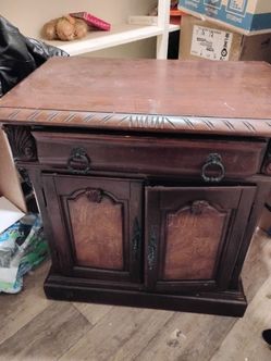 Night stand solid wood