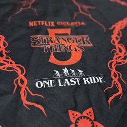 Netflix Stranger Things Bandana - One Last Ride LA Event Merchandise 