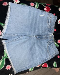 High Rise Vintage Straight Shorts