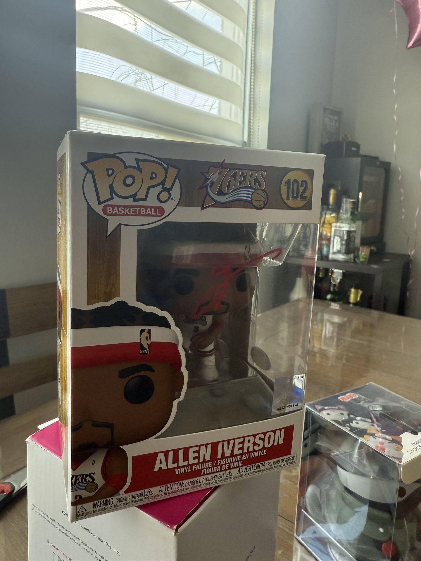 Allen iverson Signed Funko