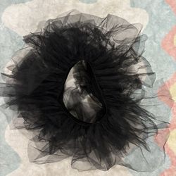 Black Tulle Skirt