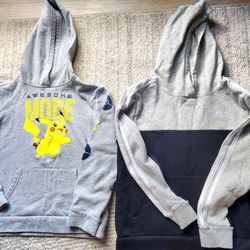 Adidas And Pokémon hoodie lot size M