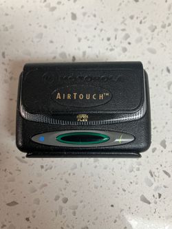 Vintage MOTOROLA FLEX Pager HANDHELD Paging RECEIVER DISPLAY BEEPER