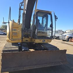 2012 john deere 135 g excavator rubber pads