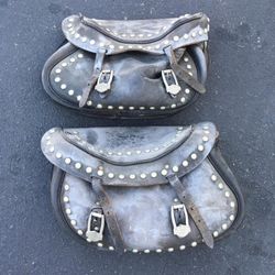 Harley-Davidson Leather Saddlebags