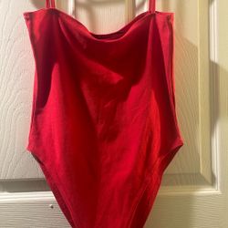 Red Body Suit 