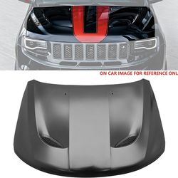 11-21 Jeep Grand Cherokee Trackhawk Style Hood Aluminum
