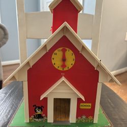 Vintage 1971 Fisher-Price Schoolhouse