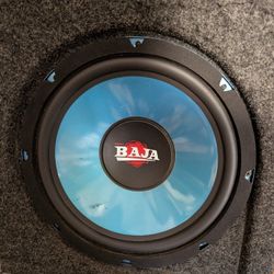 Baja 12-in Subwoofer With Enclosure