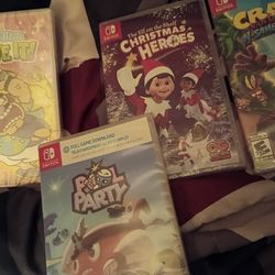 4 Nintendo Switch Games Brand New Never Opened 