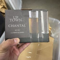 Set of 12 Shot Glasses (2 Boxes of 6) – Excellent Condition