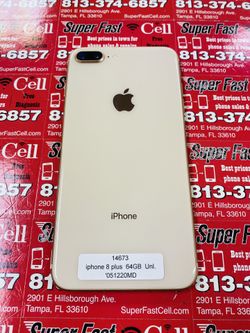 🔥📲iPhone 8 plus 64GB factory unlocked with warranty