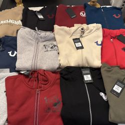 Mens Large True Religion Hoodies 