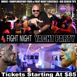 Tickets Mayweather vs McGregor Yacht Party