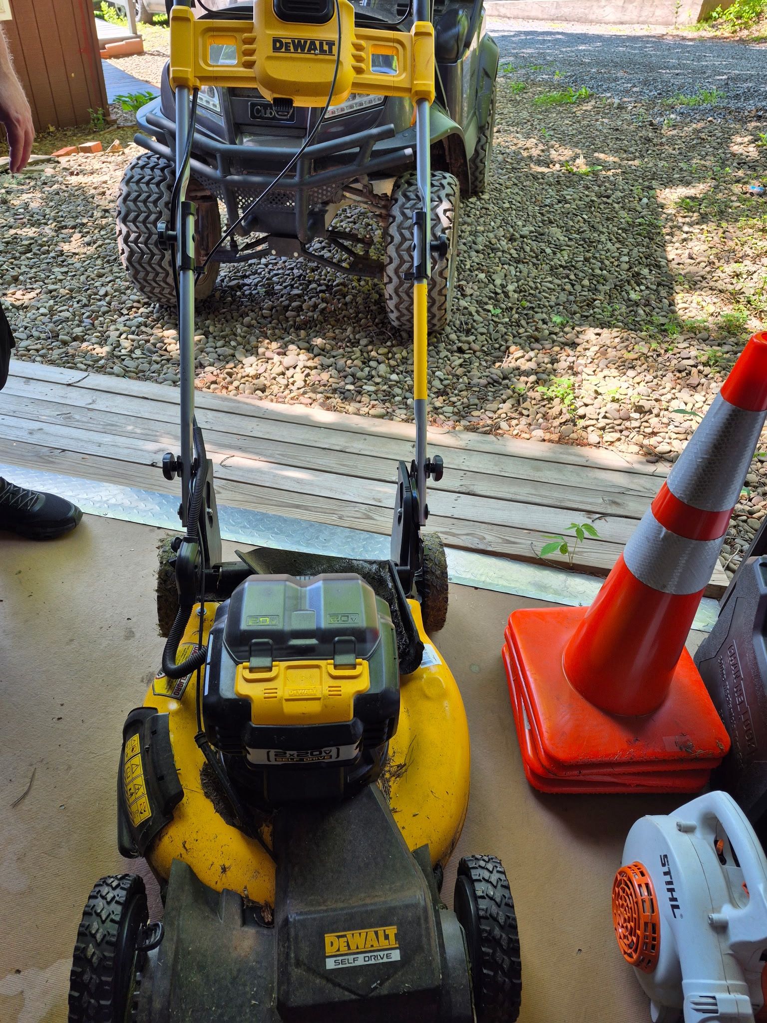 Dewalt Cordless Battery Self Propelled Mower