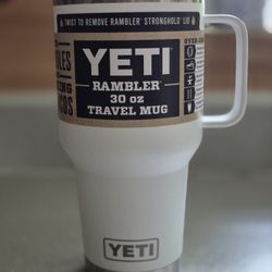YETI RAMBLER ( WHITE)