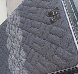 Black Euro  Queen Size Mattress set