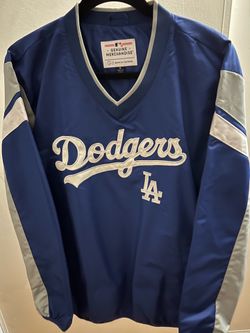 Dodgers G-III V Neck Pullover Jacket Size Medium