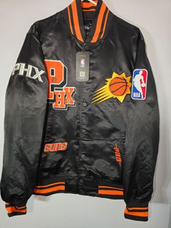 Phoenix Suns NBA Satin Varsity Jacket