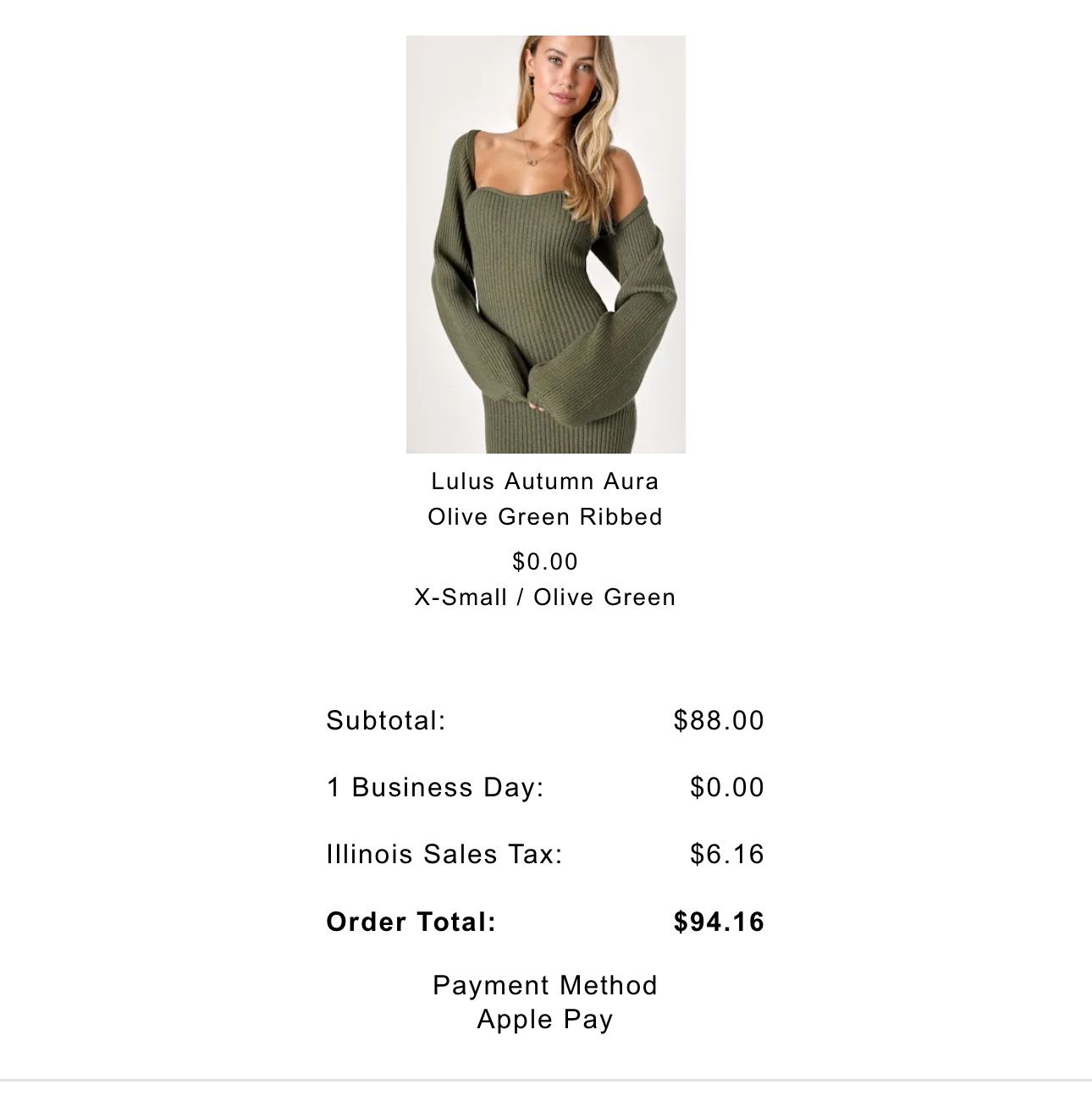 Lulus Sweater Dress
