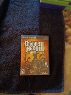 Guitar Hero III Legends of Rock PS2