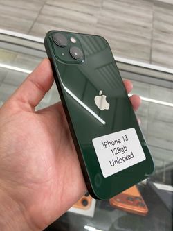 Green iPhone 13 unlocked cash or $50 down