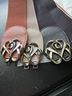 Women’s elastic waist belts
