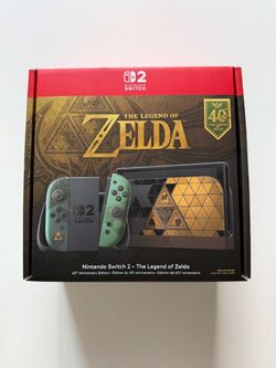 Nintendo switch 2 legend of zelda edition