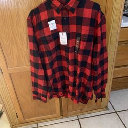New! Flannel Shirt. Read description for details and location.