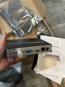 1080p IP Video Decoder HDMI VGA CVBS Video Audio Streaming Decoder RTMP New