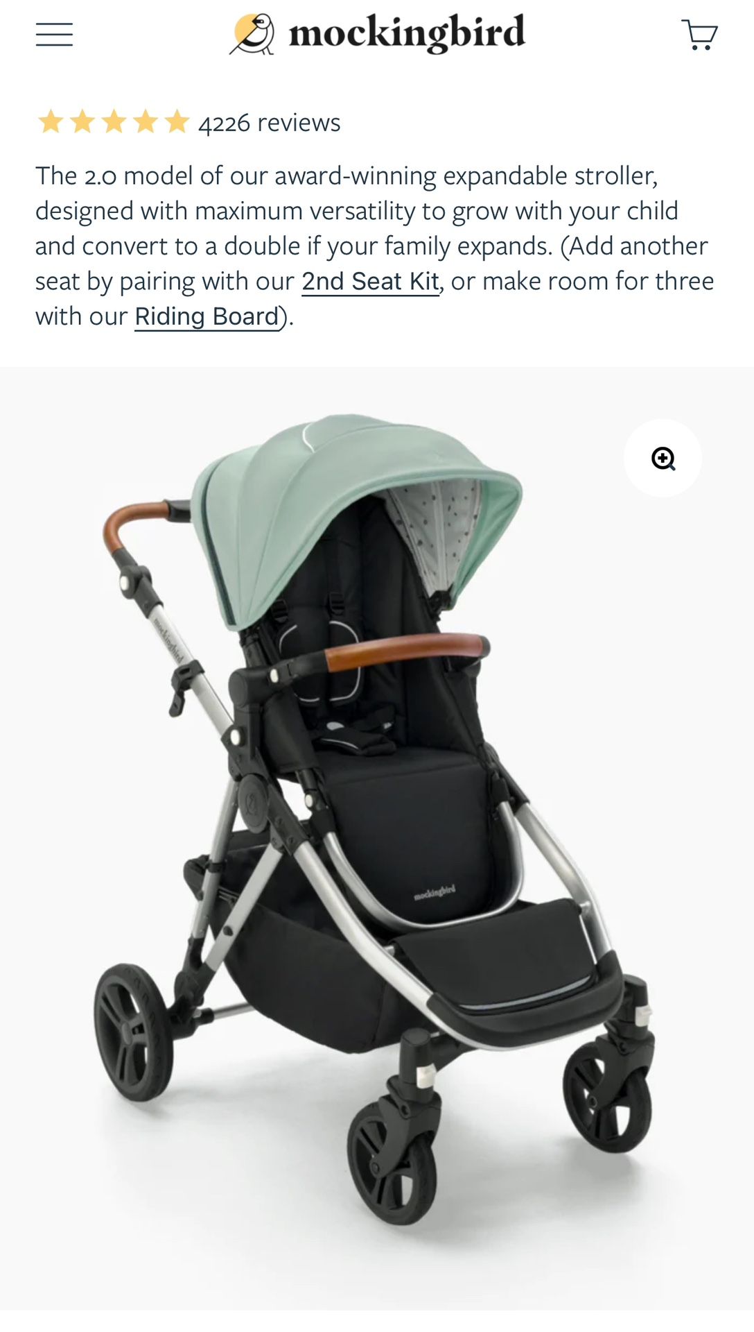 Mockingbird Doble Stroller