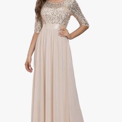 Gold Beautiful Dress! 