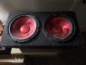 10in Subs And Box