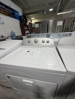Whirlpool White Front-Load Dryer