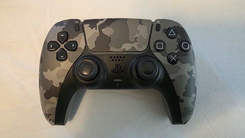 Authentic PS5 DualSense Controller - Gray Camouflage (Like New!)