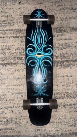 1 Of 1 Hand Painted Long Board Painted By SHAM
