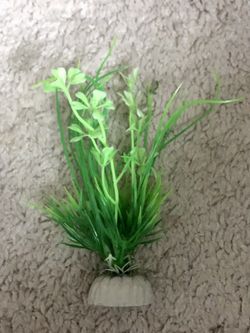 Plastic Aquarium Fish Tank Plant 