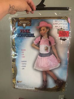 pink cowgirl costume