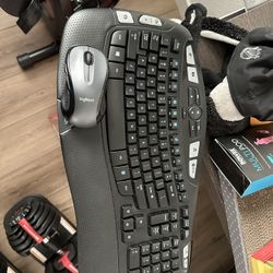 Logitech Wave Wireless Keyboard And Mouse 