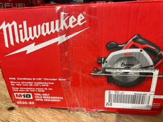 Milwaukee M18 6-1/2” Circular Saw (2630-20)