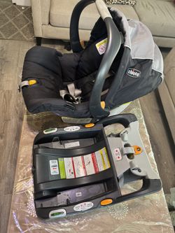 Good Condition Chicco Keyfit Car Seat With Base