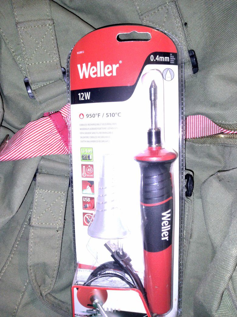 Weller cordless/rechargeable Soldering Iron