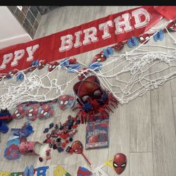 New Spider Man’s Birthday Decoration 