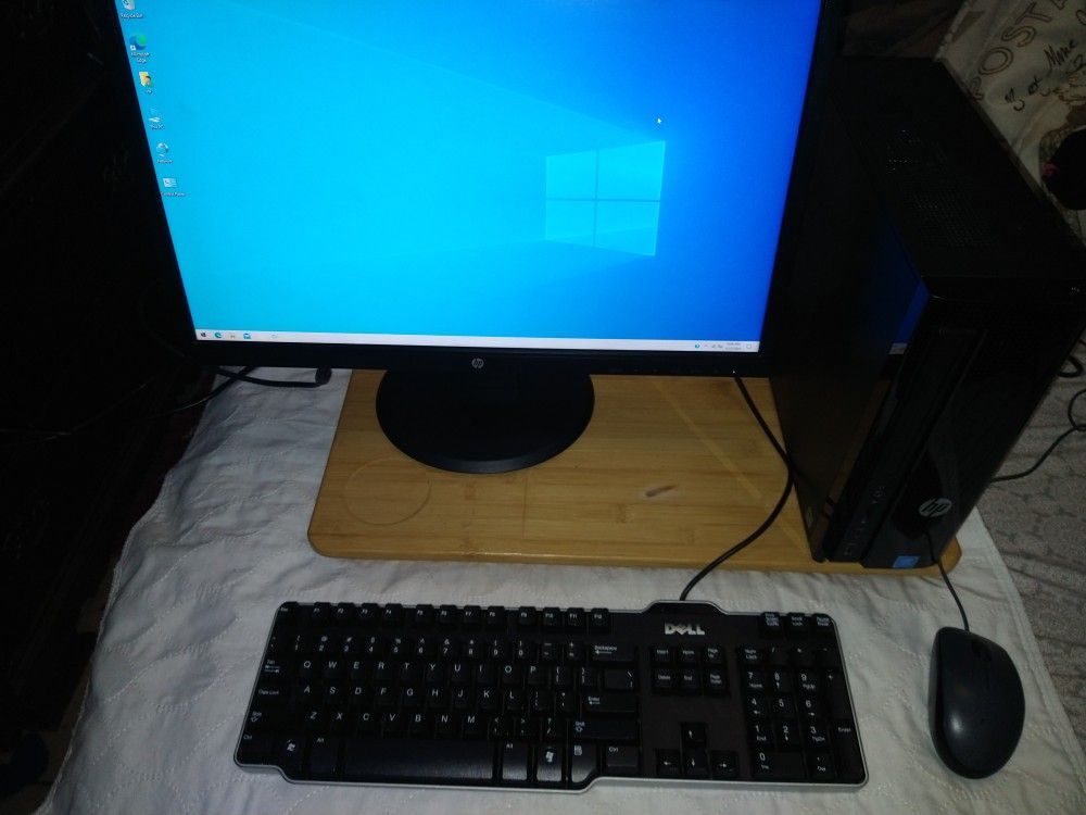 Hp Slimline 270-p013wb With Windows 10 without monitor